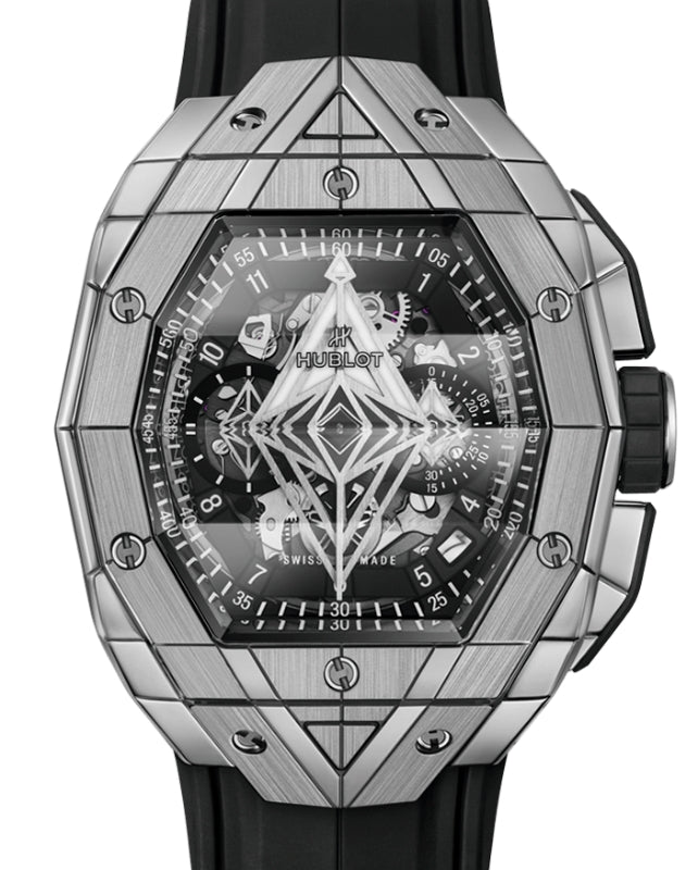 Hublot Shaped Spirit of Big Bang Partnerships Sang Bleu Titanium 648.NX.0107.RX.MXM23 - BRAND NEW