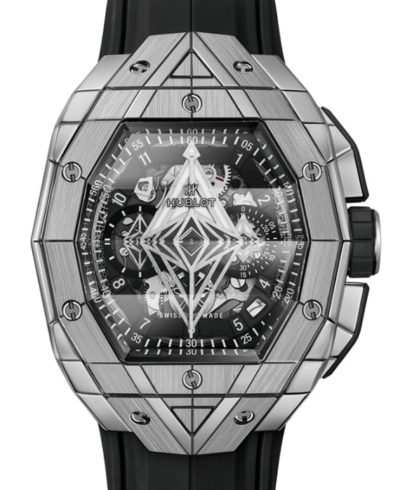 Hublot Shaped Spirit of Big Bang Partnerships Sang Bleu Titanium 648.NX.0107.RX.MXM23 - BRAND NEW