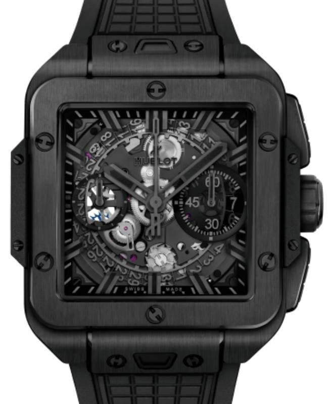 Hublot Shaped Square Bang Unico All Black 42 mm 821.CX.0140.RX - BRAND NEW