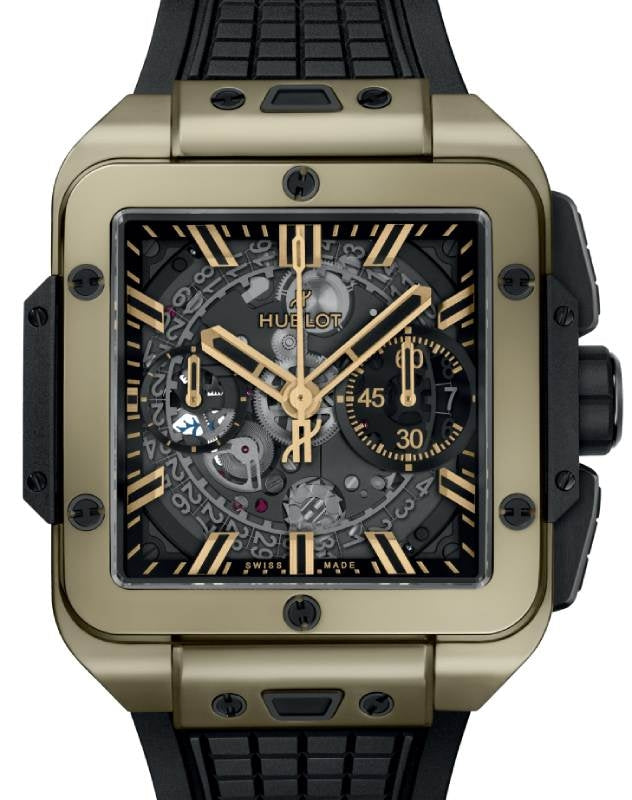 Hublot Shaped Square Bang Unico Magic Gold 42mm 821.MX.0130.RX