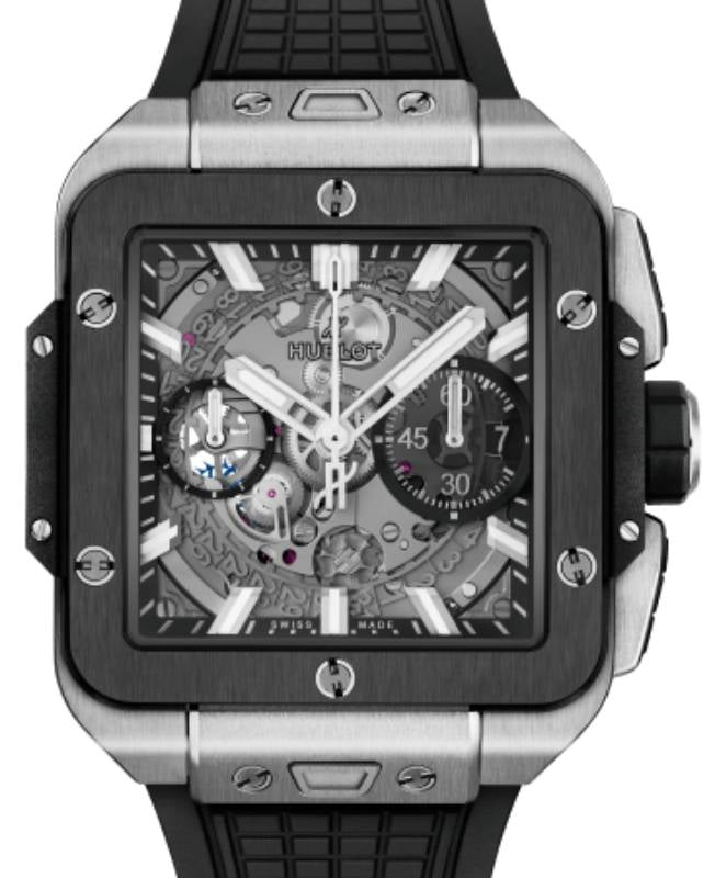 Hublot Shaped Square Bang Unico Titanium Ceramic 42 mm 821.NM.0170.RX