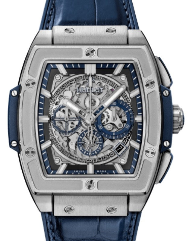 Hublot Spirit Of Big Bang Chronograph Titanium Blue 45mm 601.NX.7170.LR