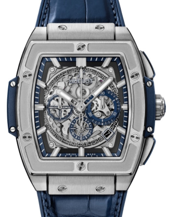Hublot Spirit Of Big Bang Chronograph Titanium Blue 45mm 601.NX.7170.LR