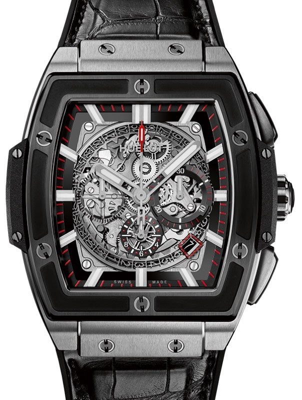 Hublot Spirit of Big Bang Chronograph Titanium Ceramic Skeleton 45mm 601.NM.0173.LR