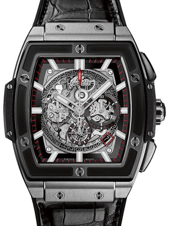 Hublot Spirit of Big Bang Chronograph Titanium Ceramic Skeleton 45mm 601.NM.0173.LR