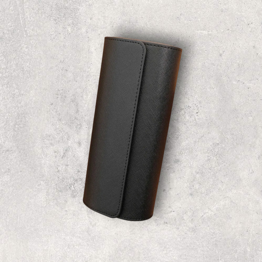 Signature Leather Watch Roll — Personalized with Your Initials