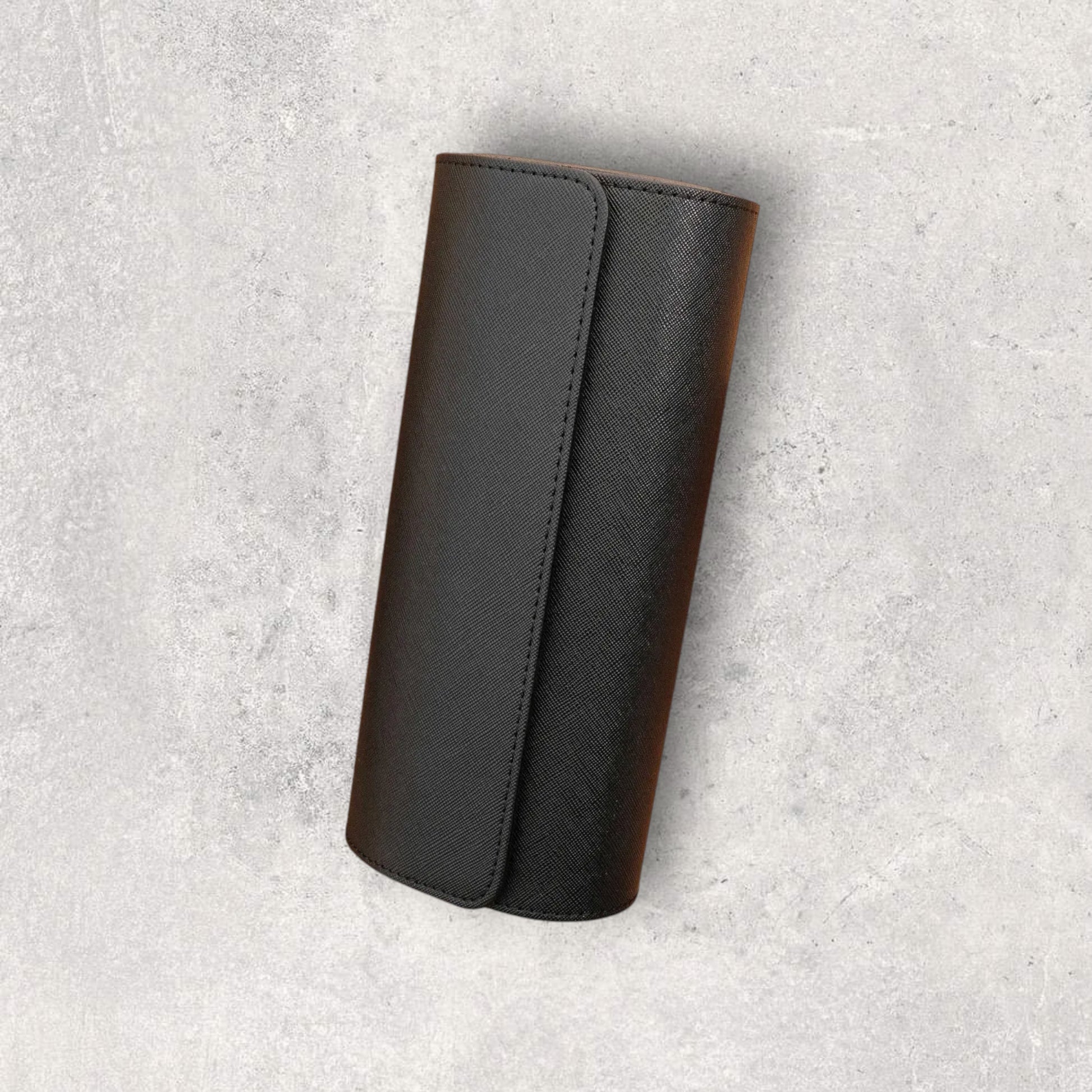 Signature Leather Watch Roll — Personalized with Your Initials