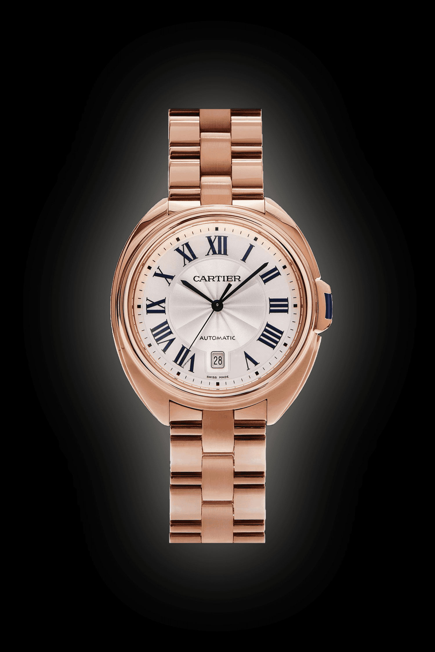 Cartier Cle De Cartier WGCL0002 Men's 40mm 18k Rose Gold BRAND NEW
