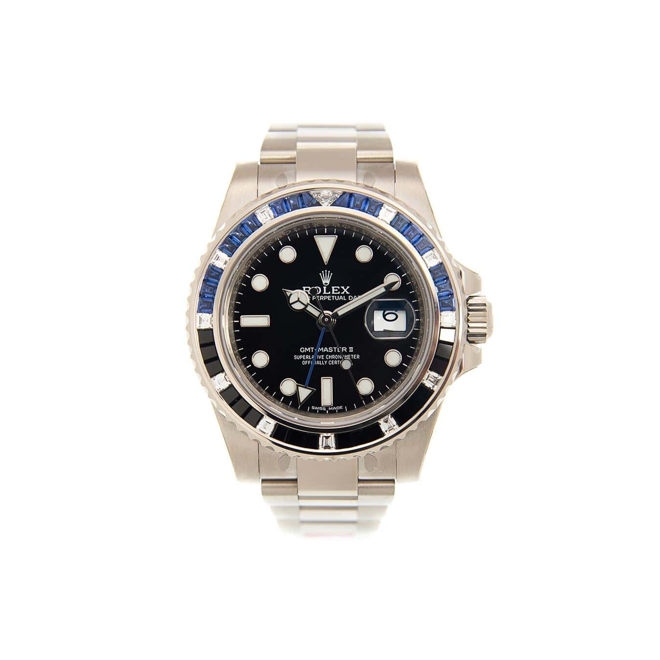 Rolex GMT-Master II 40 mm 116749SABLNR White Gold Black