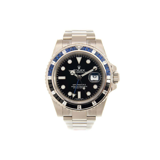 Rolex GMT-Master II 40 mm 116749SABLNR White Gold Black