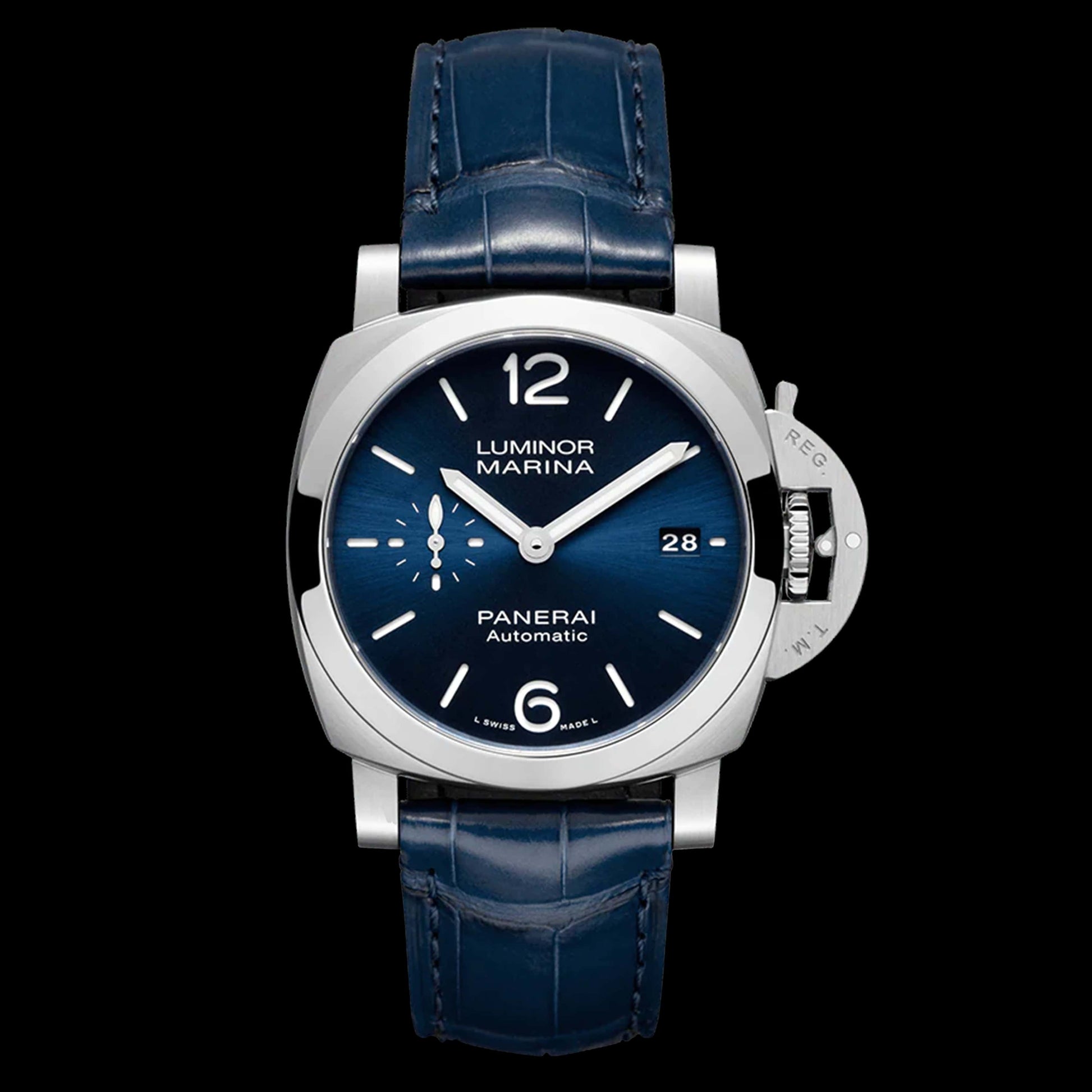 Panerai Luminor Marina Quaranta Stainless Steel 40mm Blue Dial PAM01270