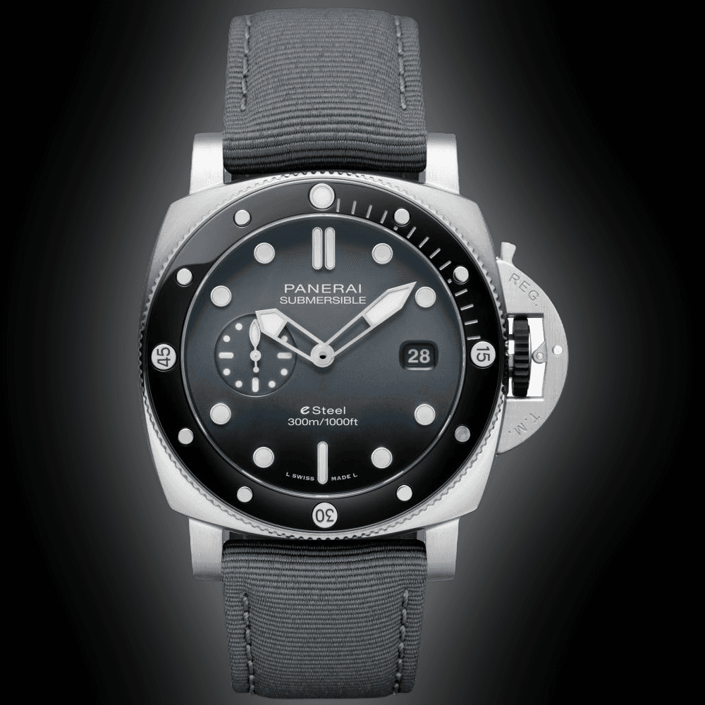 Panerai Submersible QuarantaQuattro ESteel? Grigio Roccia 44mm Anthracite Dial PAM01288 - BRAND NEW
