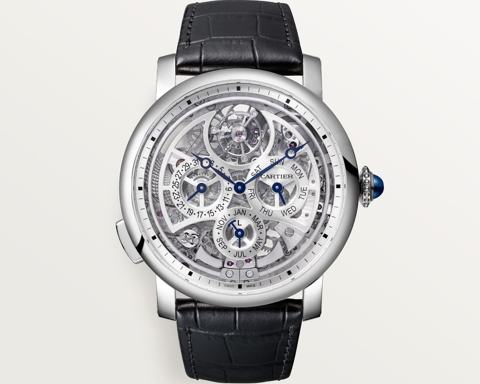 CARTIER W1556222 ROTONDE DE CARTIER 47MM PLATINUM BRAND NEW