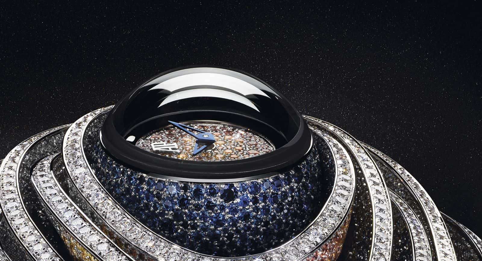 Audemars Piguet Haute Joaillerie Sapphire Orbe 47 mm 67705BC.ZS.9192BC.01 White Gold/Diamonds Analog