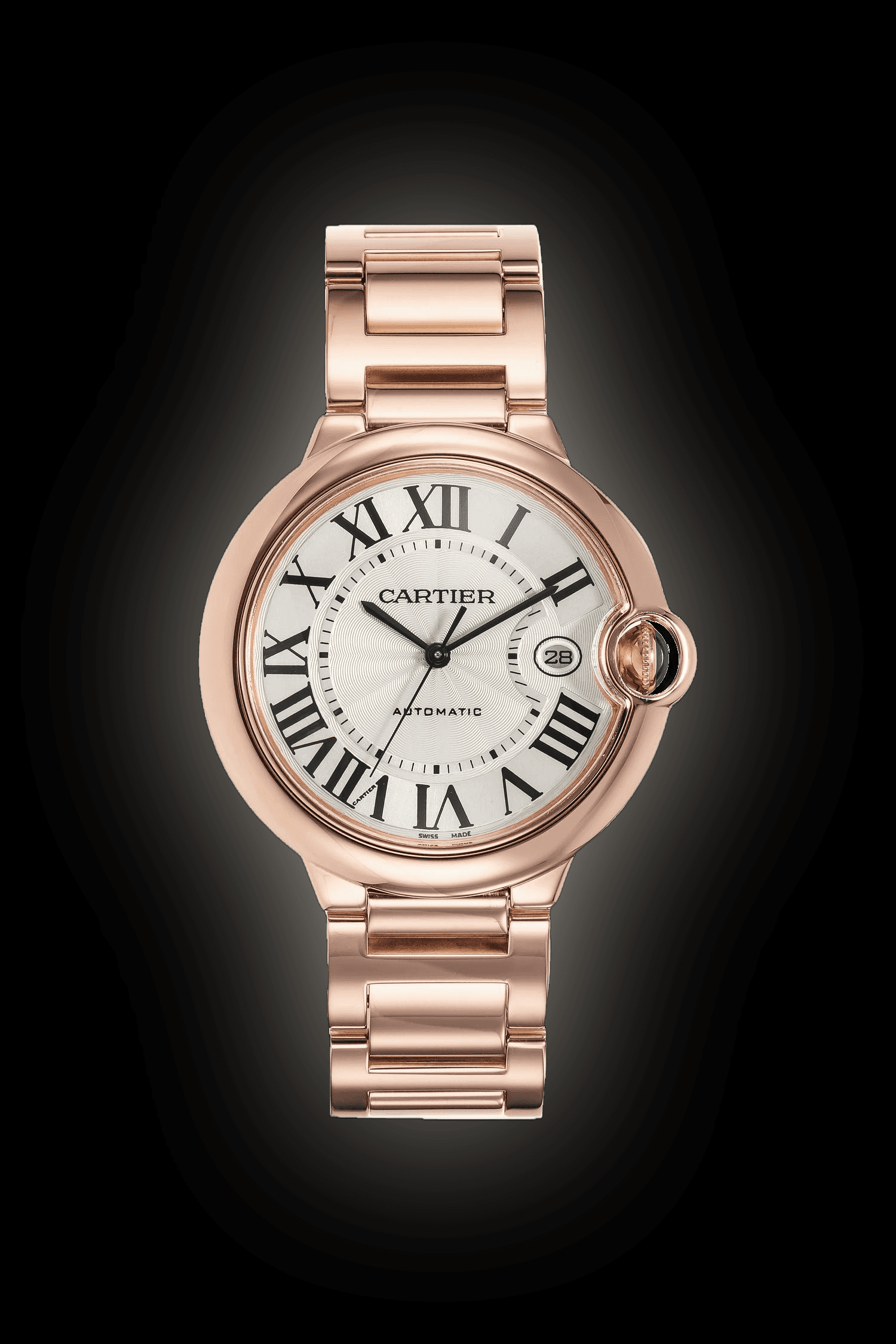 CARTIER W6920037 BALLON BLEU DE 42mm PINK GOLD BRAND NEW