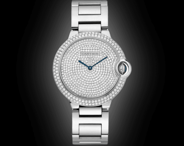 CARTIER WE902045 BALLON BLEU DE 36mm WHITE GOLD BRAND NEW