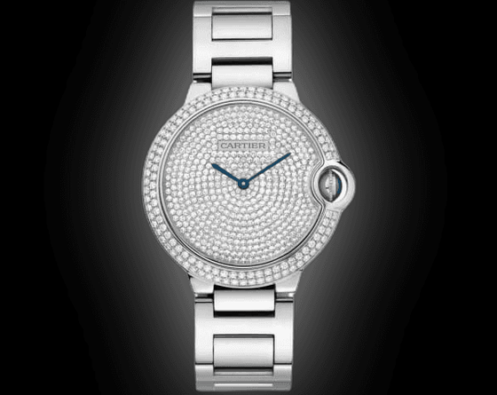CARTIER WE902045 BALLON BLEU DE 36mm WHITE GOLD BRAND NEW