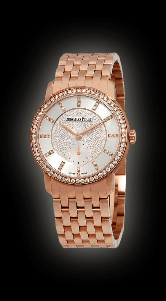 Audemars Piguet Jules Audemars Selfwinding 39 mm 15173OR.ZZ.1270OR.01 Rose Gold/Diamonds Analog