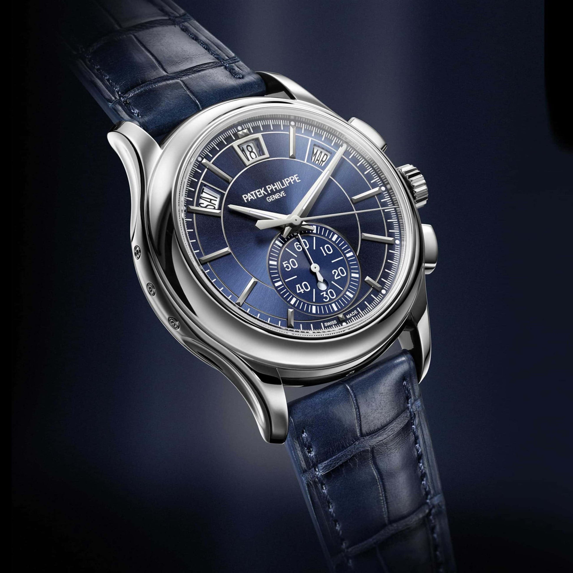 Patek Philippe Complications 42 mm 5905P001 Platinum Blue