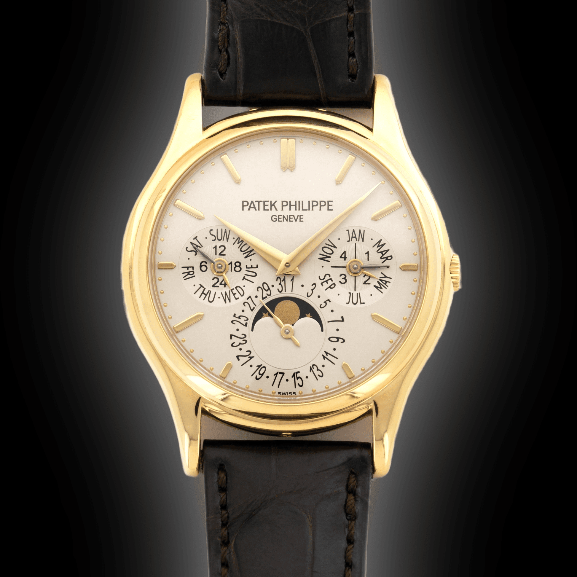 Patek Philippe Grand Complications 37 mm PP 5140J-001 Yellow Gold Ivory / Cream