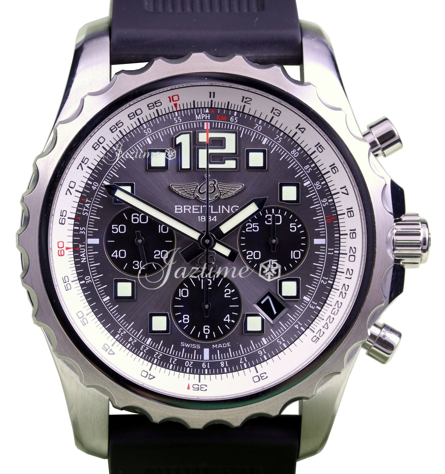 Breitling Chronospace A23360 Men's 46mm Chronograph Gray Automatic BRAND NEW