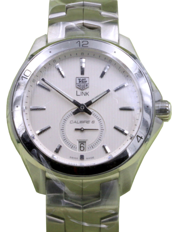 TAG Heuer Link WAT2111.BA0950 40mm Silver Index Stainless Steel BRAND NEW