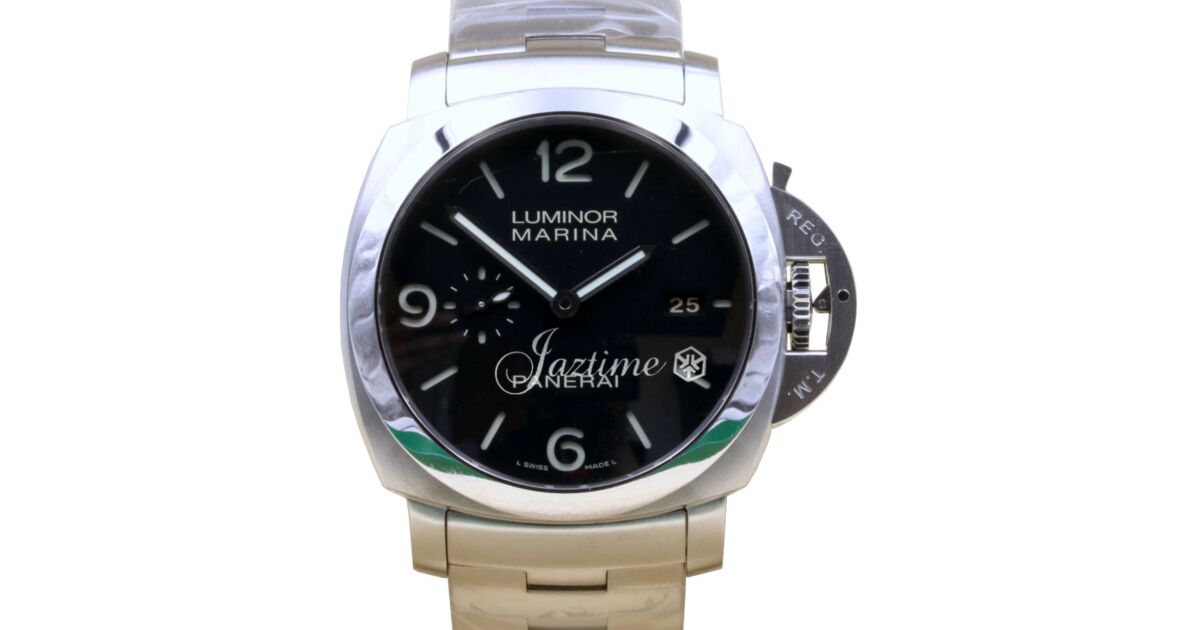 Panerai PAM 328 Luminor 1950 44mm Polished Steel - BRAND NEW