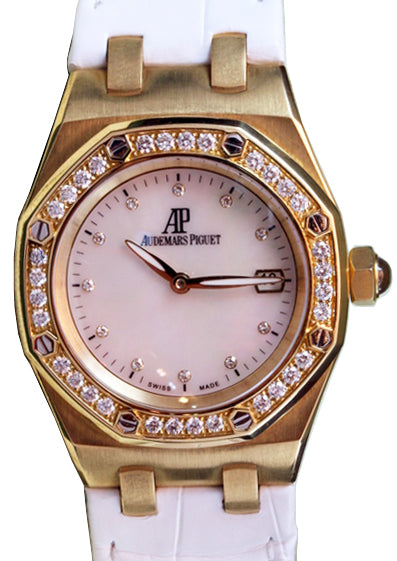 Audemars Piguet Royal Oak 33mm Ladies 67601OR.ZZ.D010CA.01 Diamond 18k Rose Gold BRAND NEW