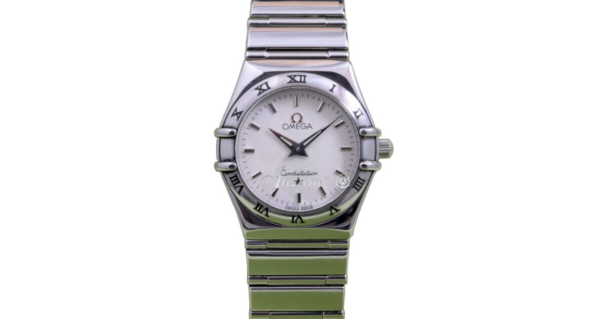 Omega Constellation MyChoice 1562.30.00 Ladies Mini 24mm Silver Index Stainless Steel Quartz