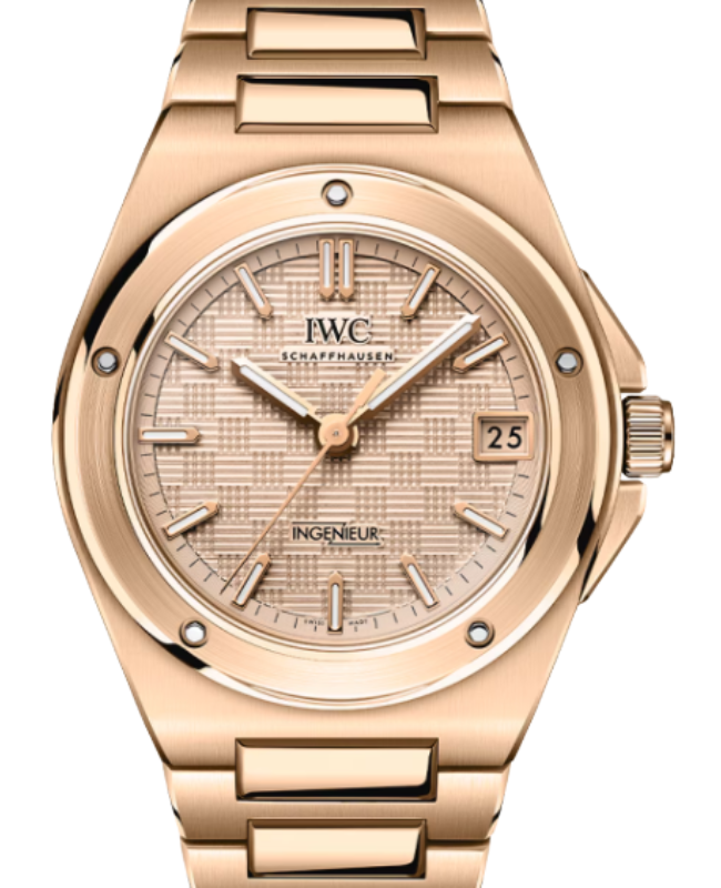 IWC Ingenieur Automatic 18-Carat 5N 35mm Gold Dial IW324903 - BRAND NEW