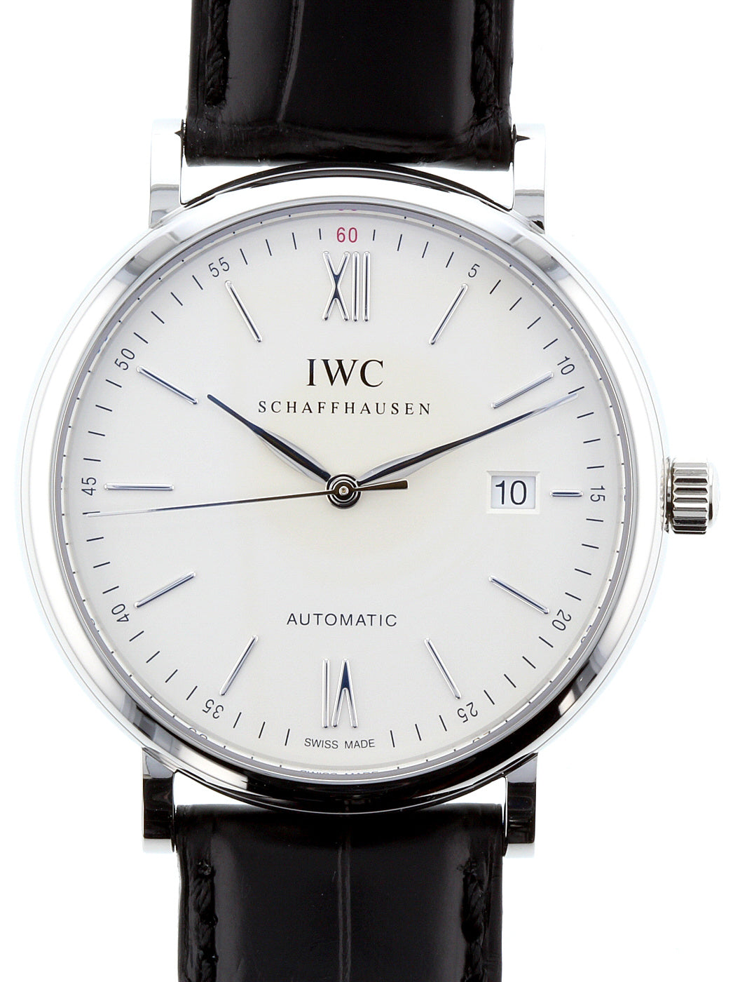 IWC Portofino Automatic Stainless Steel 40mm Silver Dial IW356501 - BRAND NEW