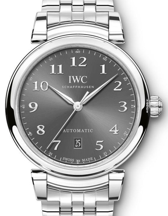 IWC Schaffhausen Da Vinci Automatic IW356602 Slate Arabic Stainless Steel 40mm BRAND NEW