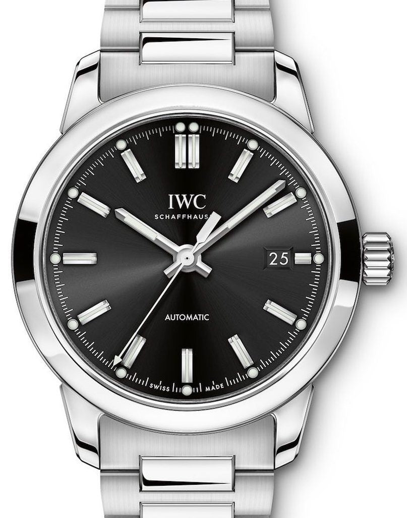 IWC Schaffhausen Ingenieur Automatic IW357002 Black Index Stainless Steel 40mm BRAND NEW