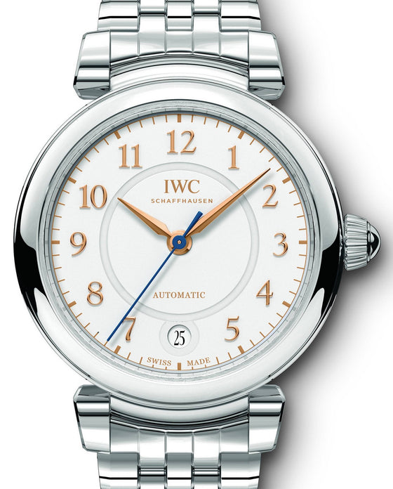 IWC Schaffhausen Da Vinci Automatic 36 IW458307 Silver Arabic Stainless Steel 36mm BRAND NEW