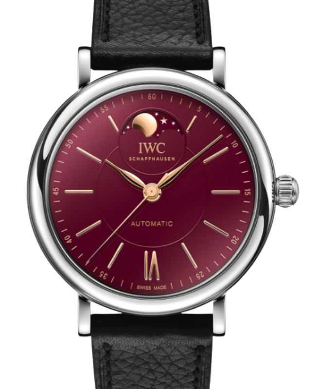 IWC Portofino Automatic Moon Phase Year of the Snake 37.1mm Red Dial IW459604 - BRAND NEW