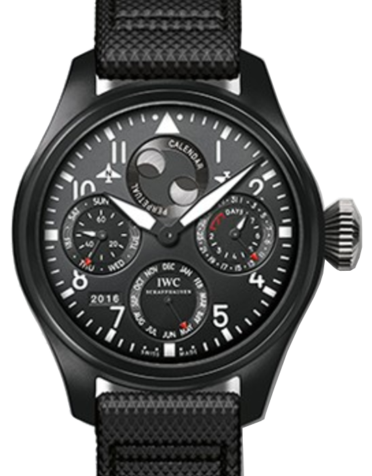 IWC Big Pilot's Watch Perpetual Calendar Top Gun Black Ceramic IW502902