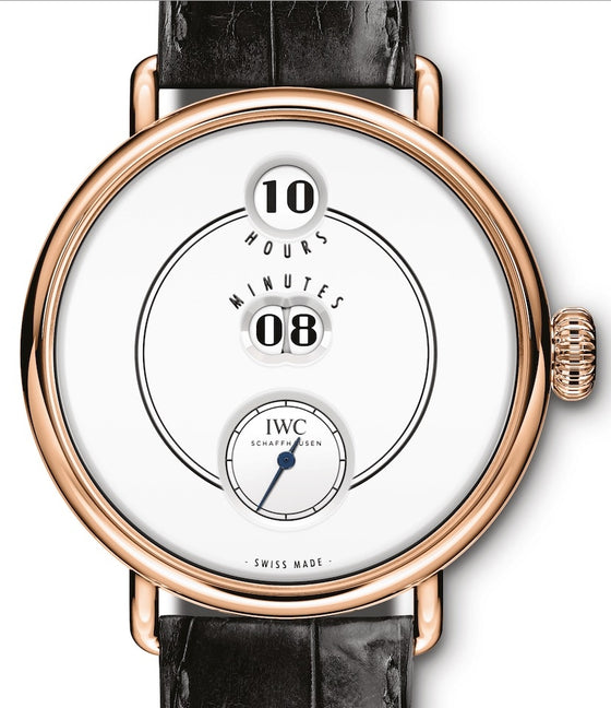IWC Tribute To Pallweber Edition "150 Years" IW505002 White Red Gold Leather 45mm - BRAND NEW