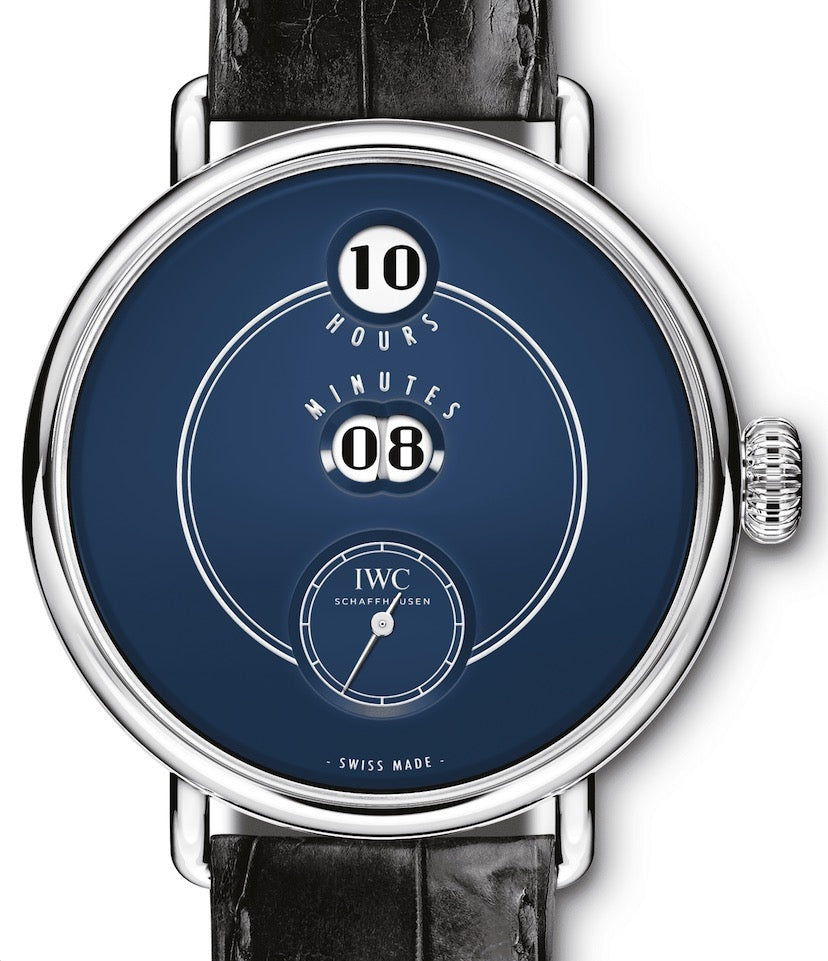 IWC Tribute To Pallweber Edition ?150 Years? IW505003 Blue Stainless Steel Leather 45mm - BRAND NEW