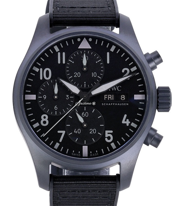 IWC Pilot's Watch Chronograph Top Gun Ceratanium 41mm IW388106 - BRAND NEW
