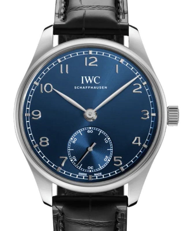 IWC Portugieser Automatic 40 Stainless Steel Blue Dial IW358305 - BRAND NEW