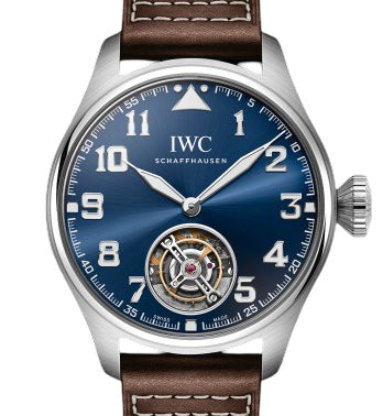 IWC Big Pilot’s Watch Tourbillon Le Petit Prince Platinum 43mm Blue Dial IW329501