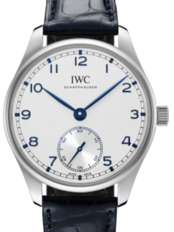 IWC Portugieser Automatic 40 Stainless Steel Silver Dial IW358304 - BRAND NEW