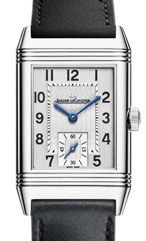 Jaeger-LeCoultre Reverso Classic Monoface Small Seconds Steel 40.1mm Leather Strap Q3868520
