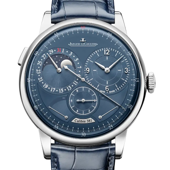 Jaeger-LeCoultre Duometre Quantieme Lunaire Steel Blue Dial 42.5mm Q604848J