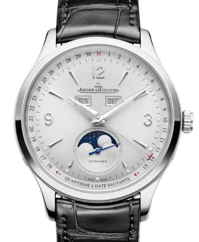 Jaeger-LeCoultre Master Control Calendar 40mm Steel Leather Strap Q4148421