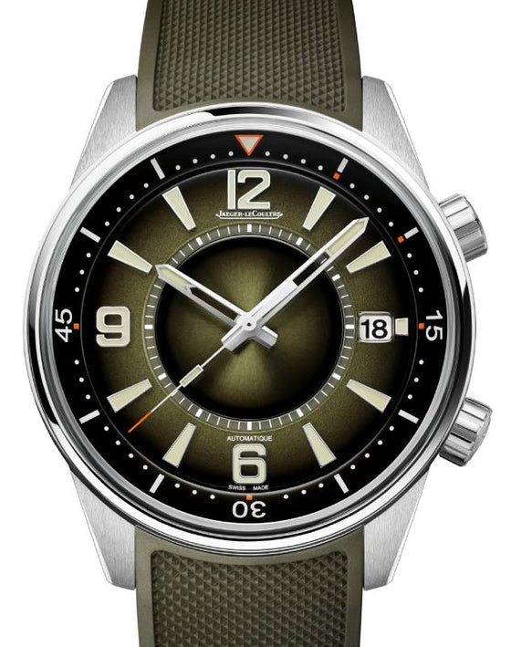 Jaeger-LeCoultre Polaris Date Stainless Steel 42mm Green Dial Q906863J - BRAND NEW
