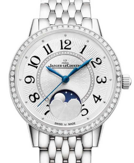 Jaeger-LeCoultre Rendez-Vous Classic Moon Phase Automatic 34mm Steel Diamond Bezel Q3578131