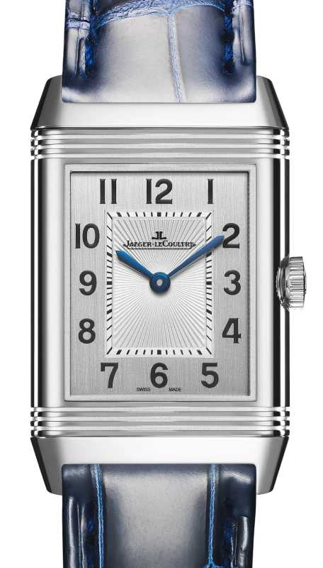 Jaeger-LeCoultre Reverso Classic Duetto Steel Black & Silvered Grey Dial Q2668432