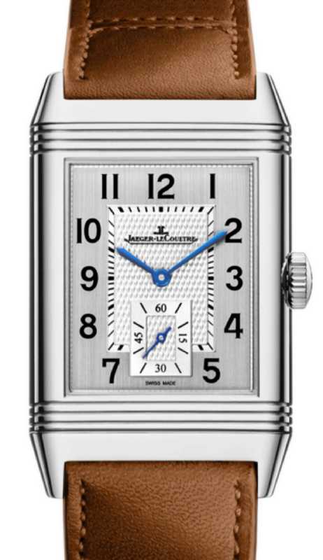 Jaeger-LeCoultre Reverso Classic Duoface Small Seconds Manual Steel 47mm Leather Strap Q3848423