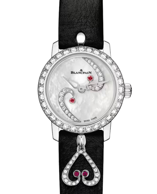 Blancpain Ladybird Ultraplate White Gold 21.5mm Mother of Pearl Dial 0063A 1954 63A